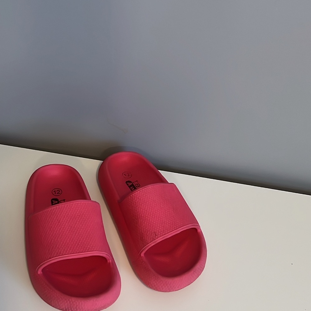 Pink Slide Sandals - Picture 2 of 4